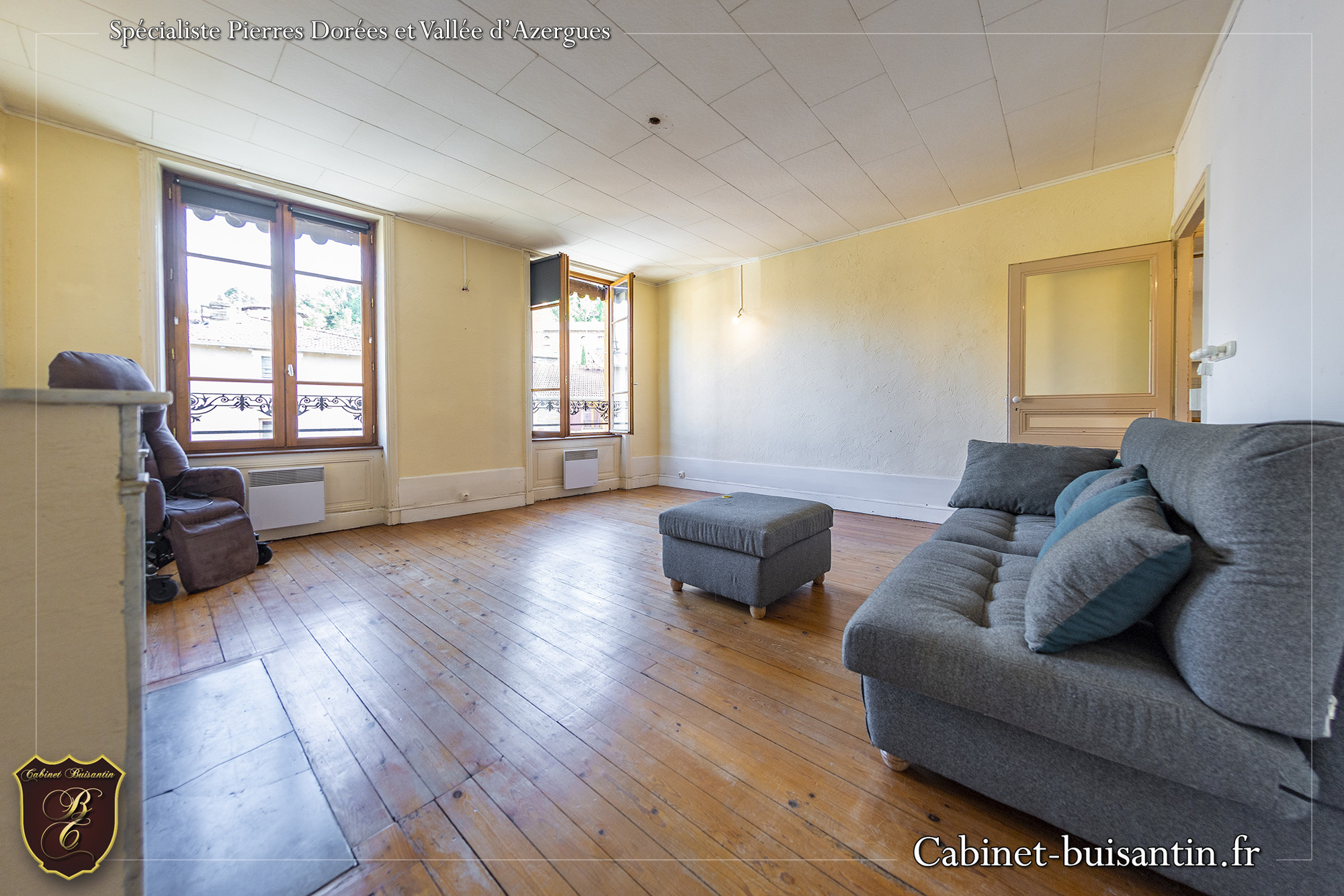 Appartement de charme à fort potentiel