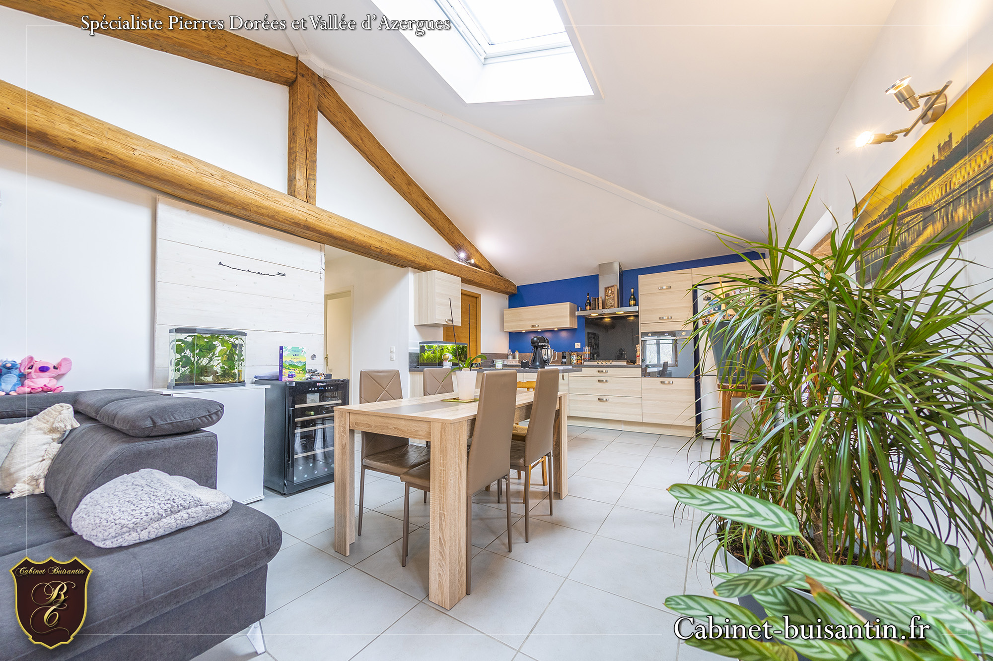 Appartement lumineux et fonctionnel T3 avec garage