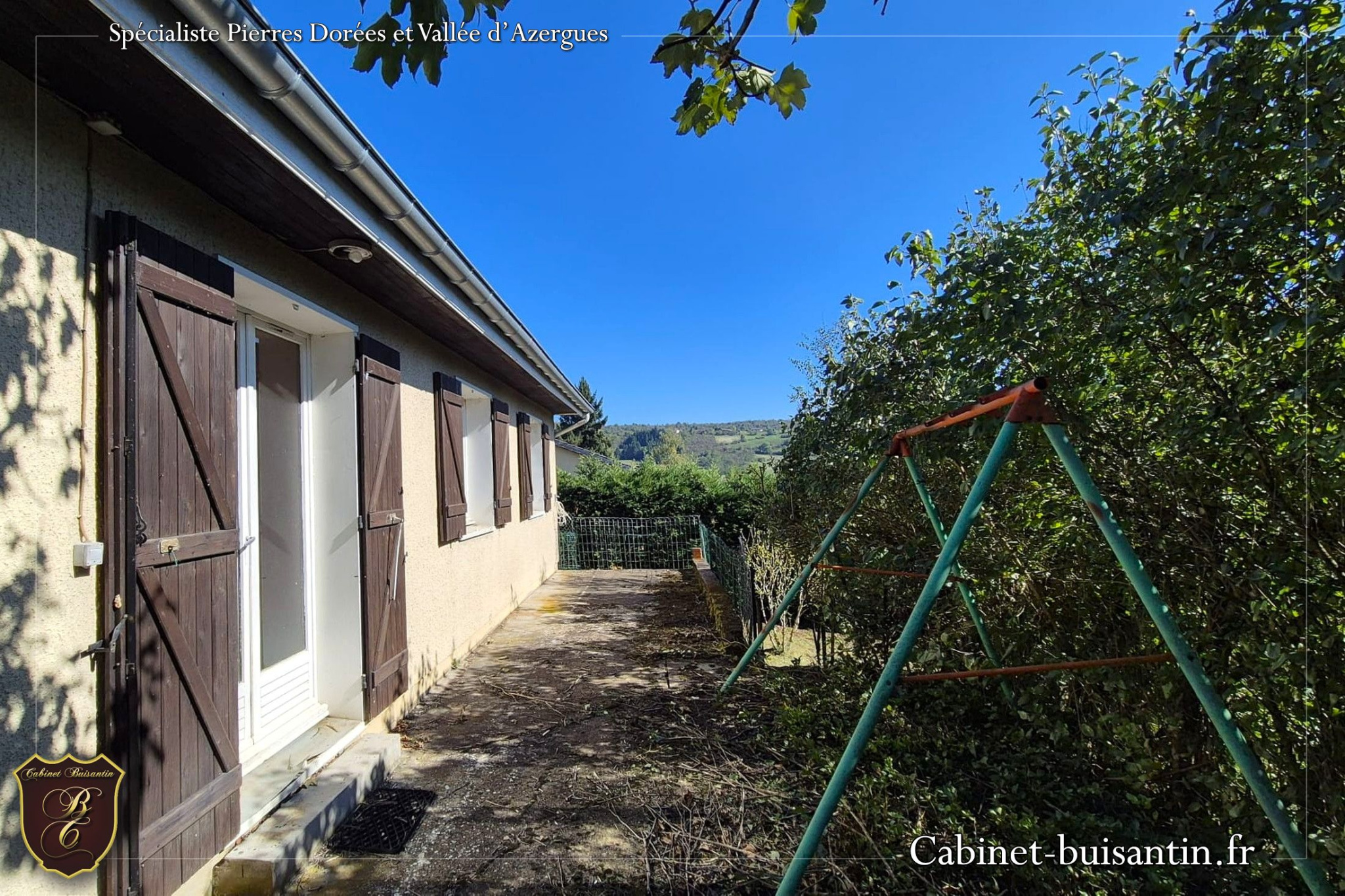 Villa de plain-pied avec vue imprenable